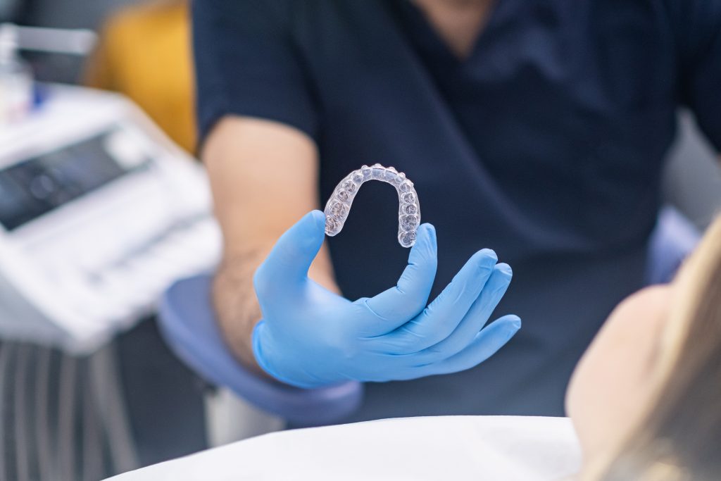 apparecchio denti notte